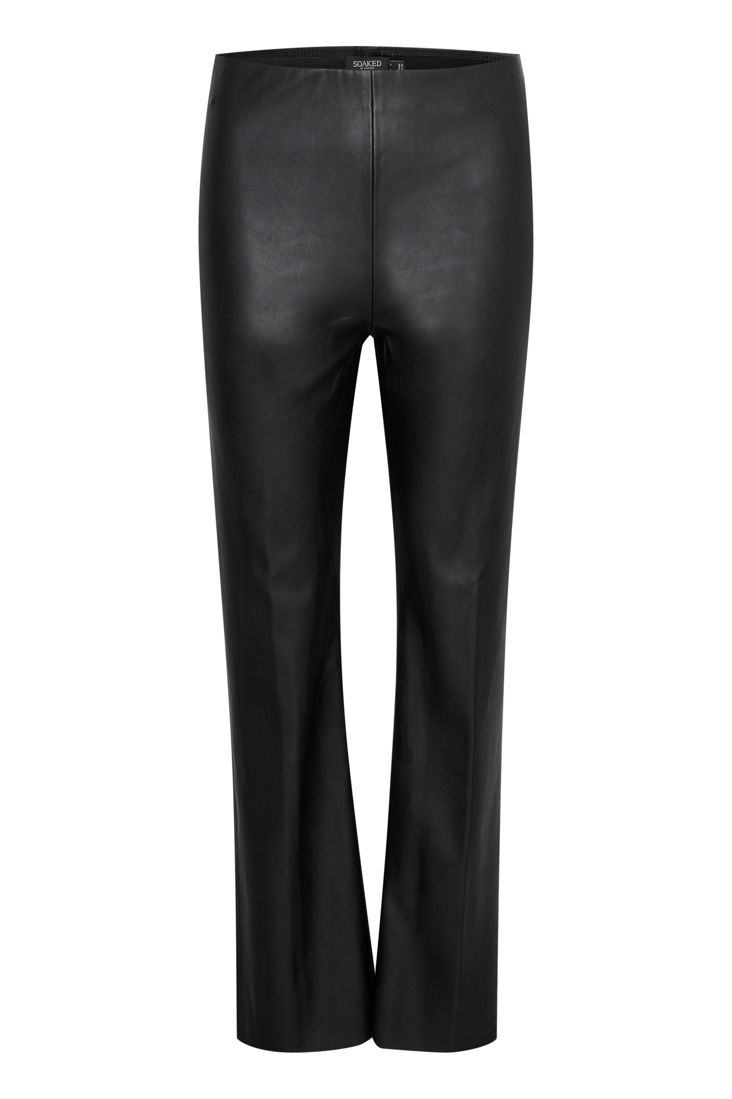 Soaked in Luxury Kaylee Straight Pants Trousers Black