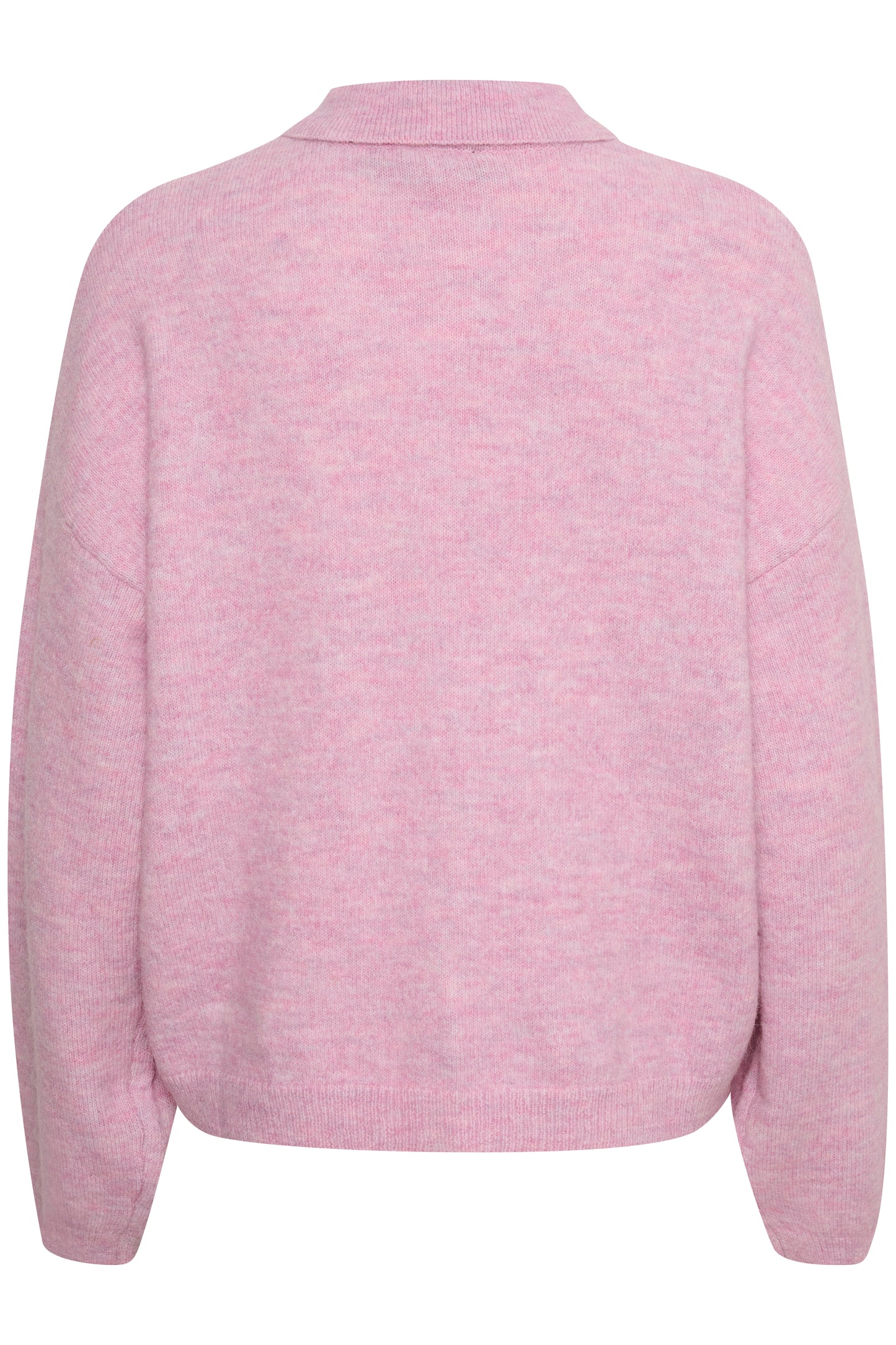 Soaked in Luxury Miya Cardigan Knit Mauve Mist Melange