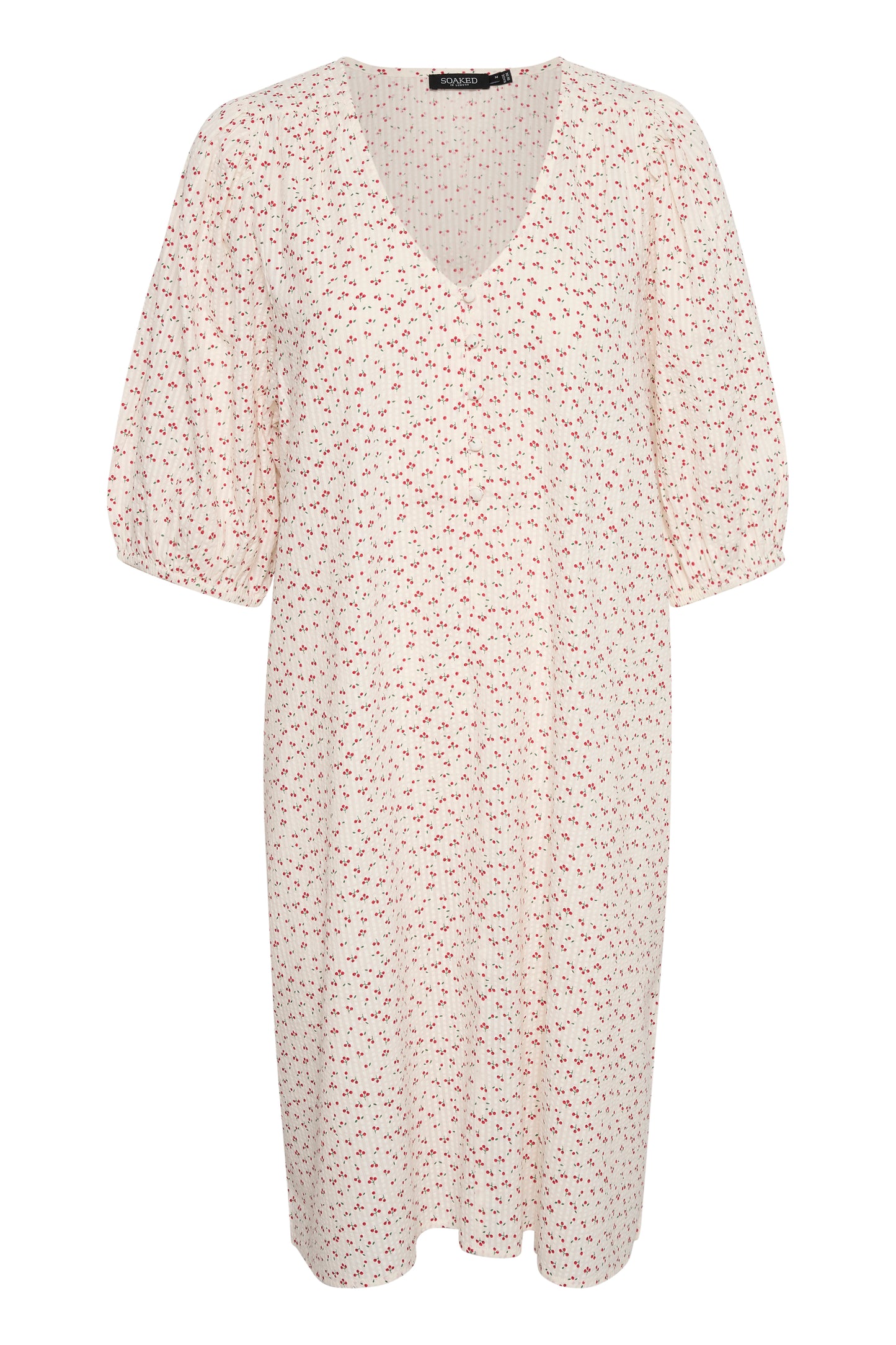 Soaked in Luxury Naiah Dress Dresses White Cherry Flower