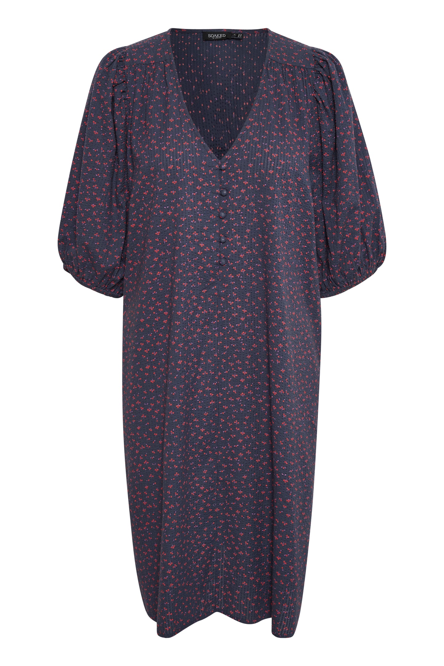 Soaked in Luxury Naiah Dress Dresses India Ink Cherry Blossom