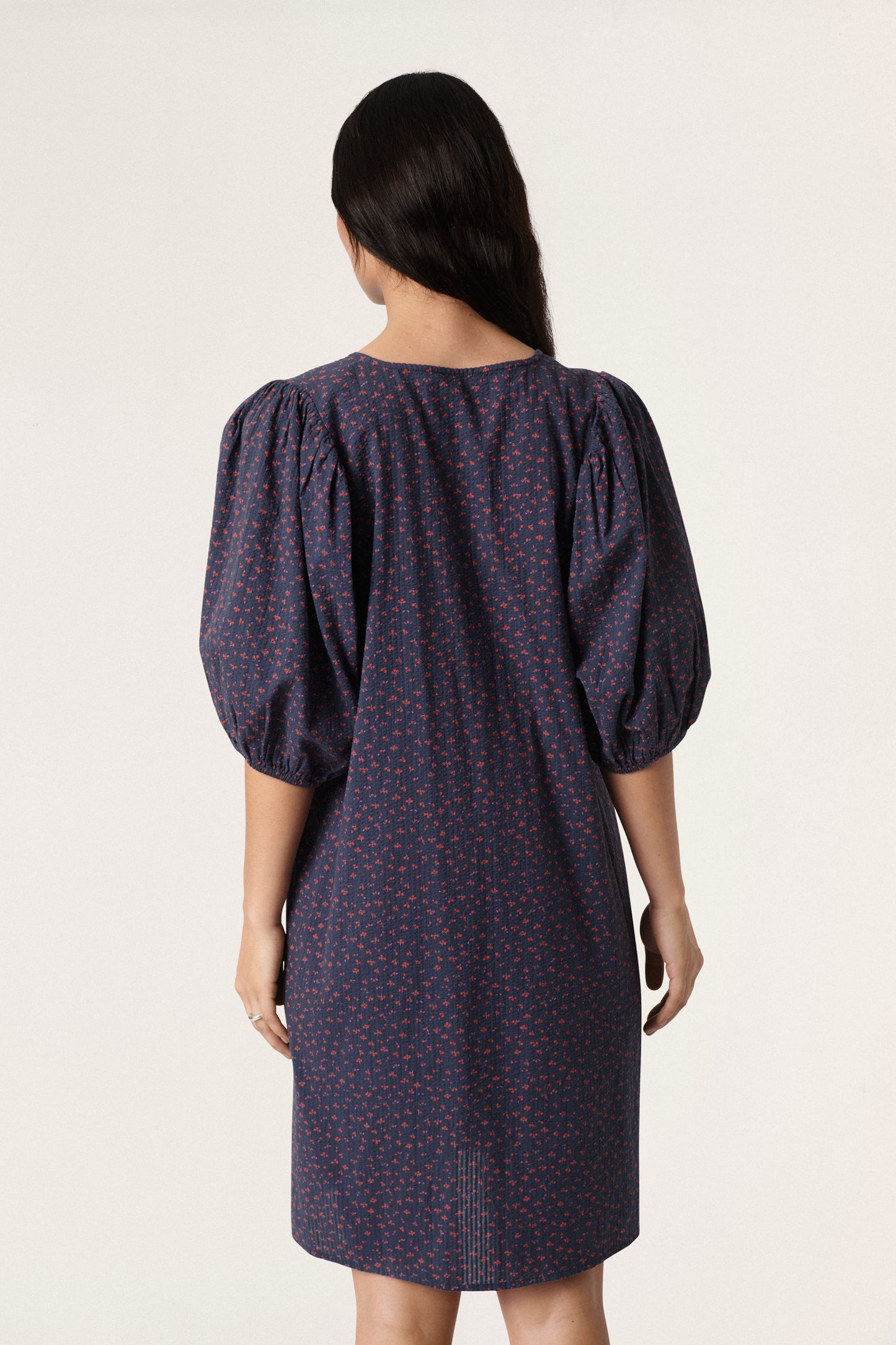 Soaked in Luxury Naiah Dress Dresses India Ink Cherry Blossom