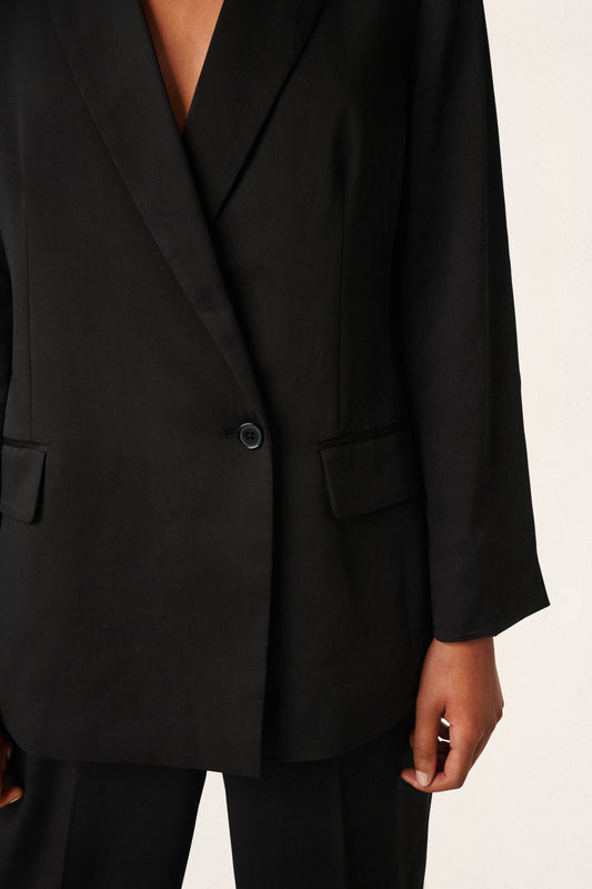 Soaked in Luxury Nora Blazer Jackets Black