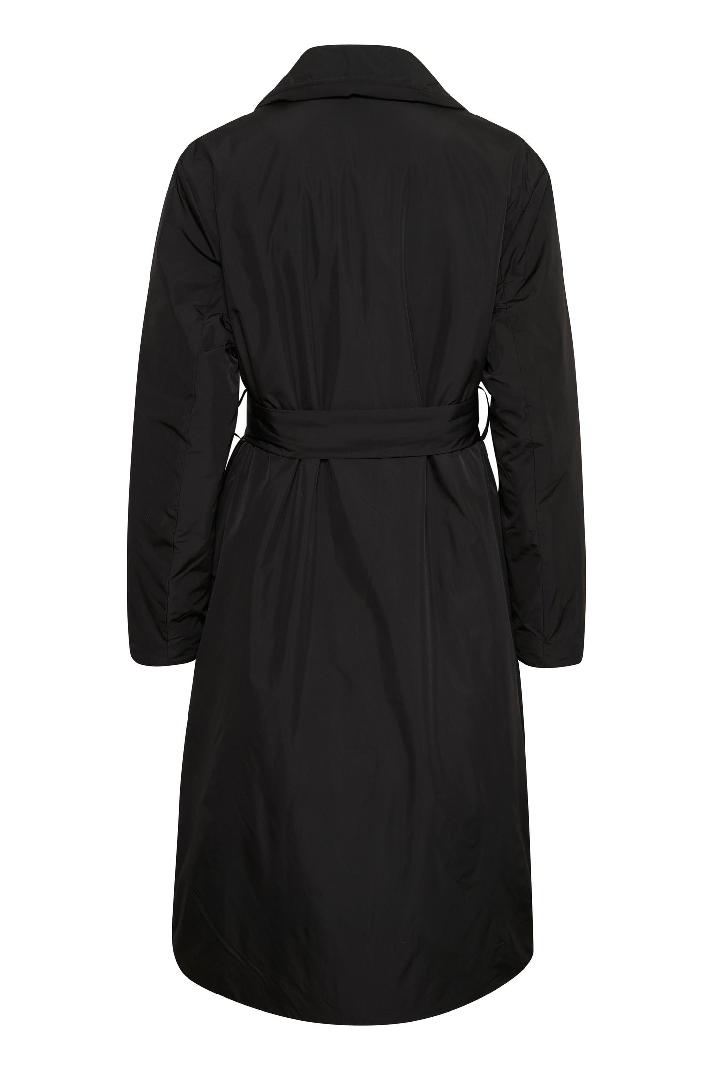 Soaked in Luxury Panda Coat Outerwear Black