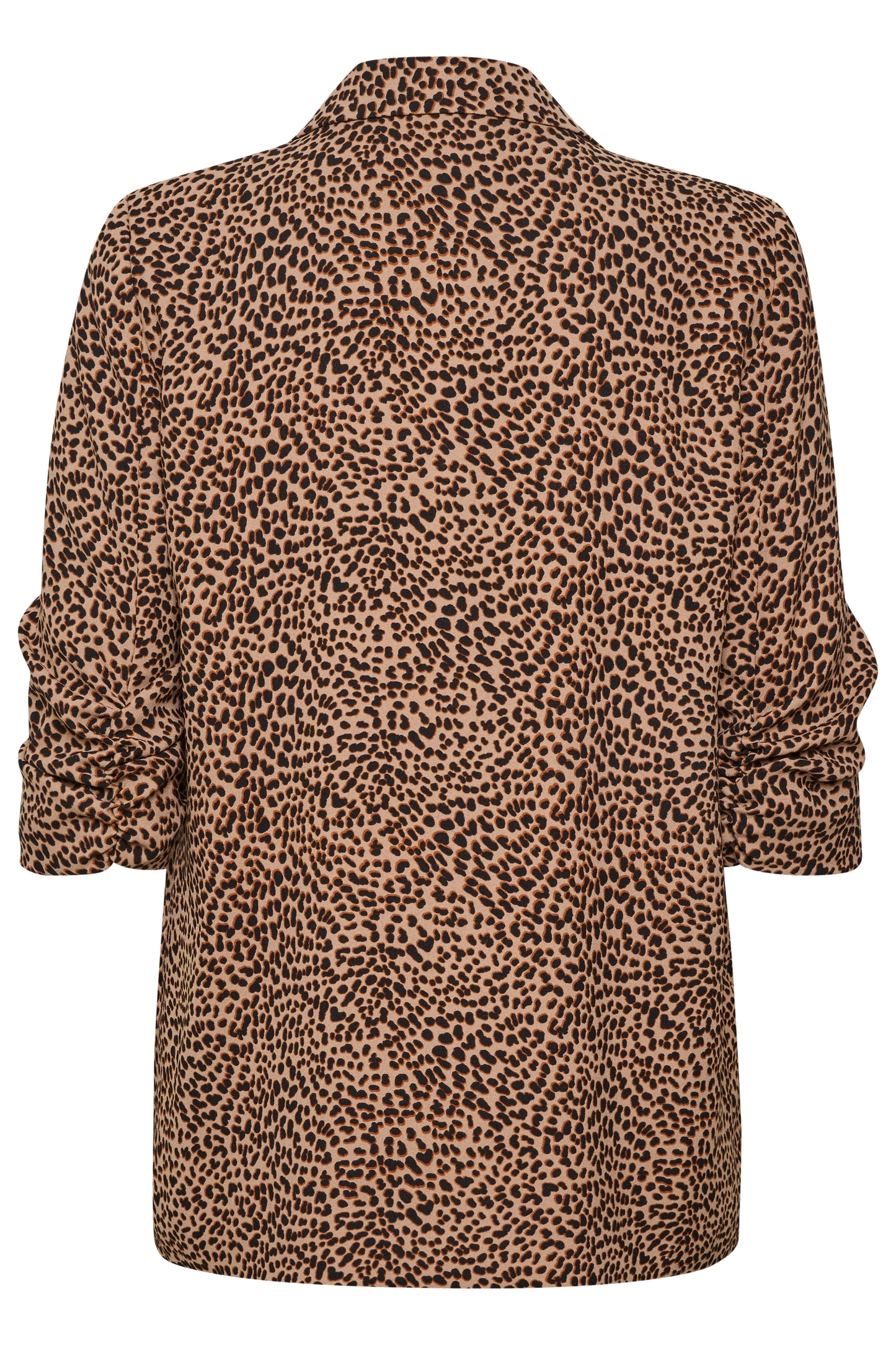 Soaked in Luxury Shirley Printed Blazer Jackets Tigers Eye Mini Leopard Print