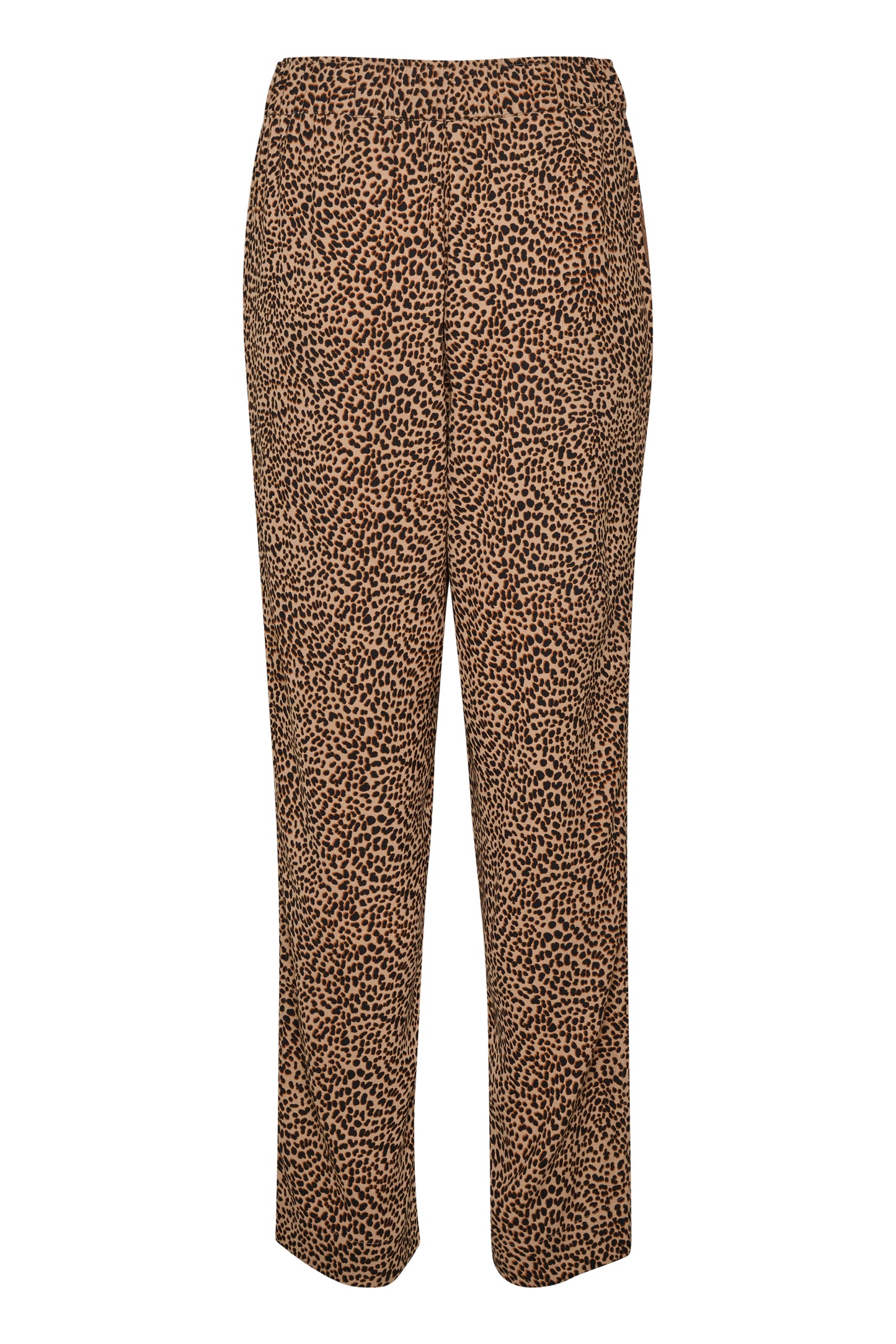 Soaked in Luxury Shirley Printed Pants Trousers Tigers Eye Mini Leopard Print