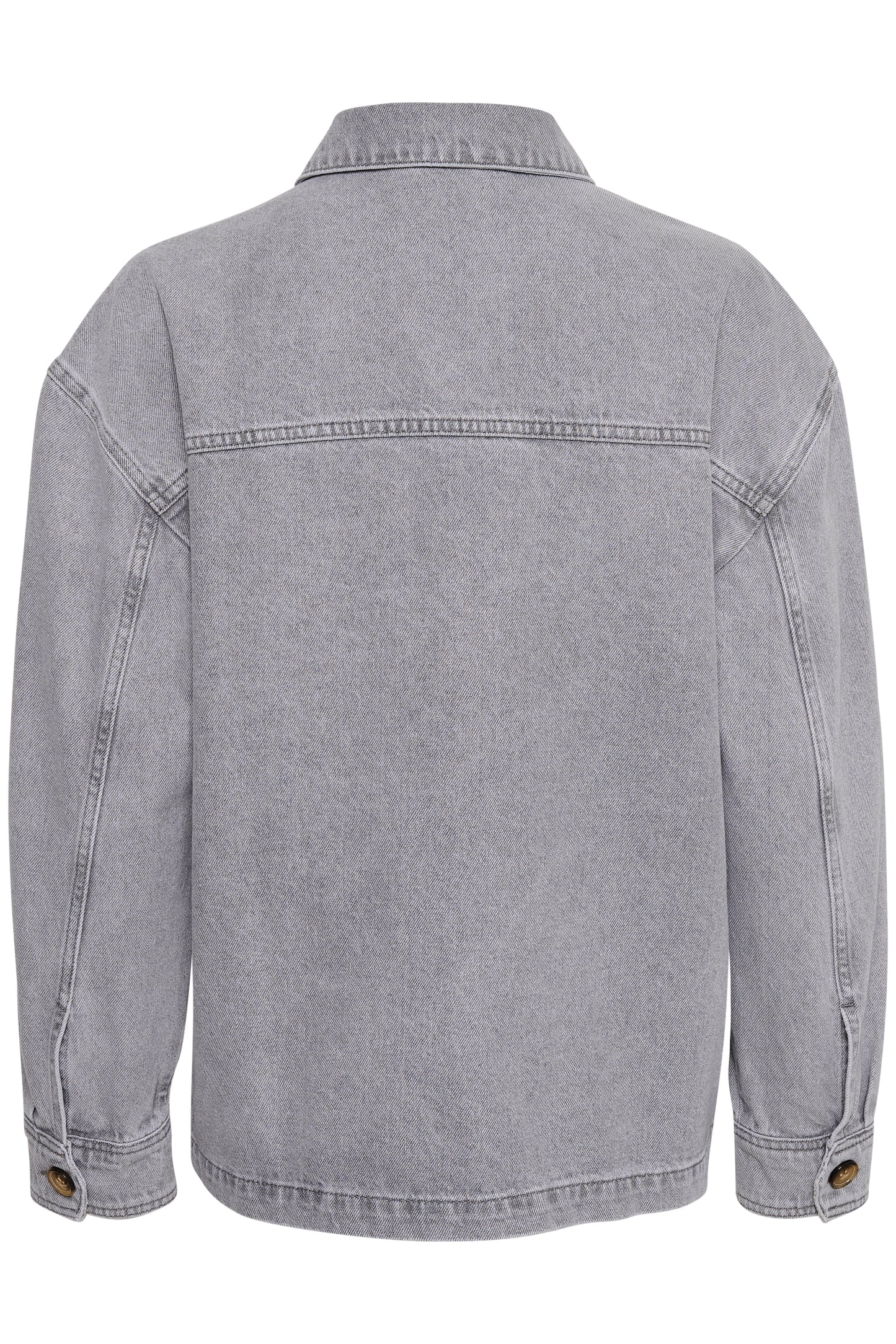 Soaked in Luxury Tessie Samar Jacket Jackets Light Grey Denim