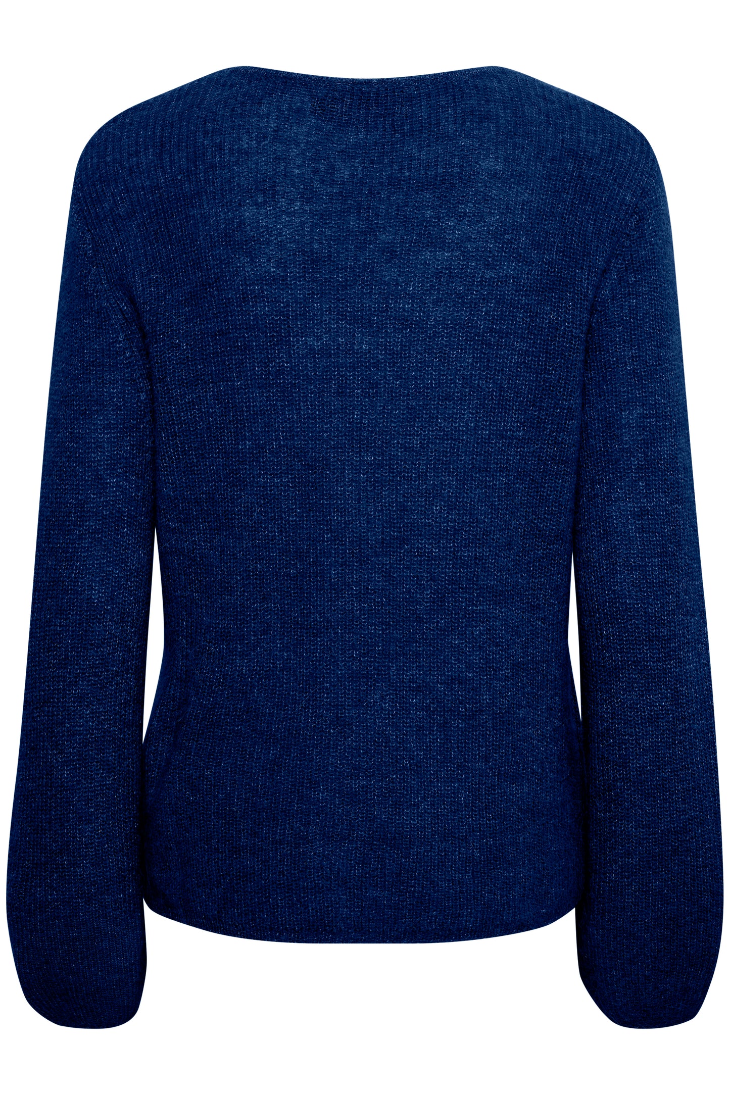 Soaked in Luxury Tuesday V-Neck Jumper LS Knit Sodalite Blue