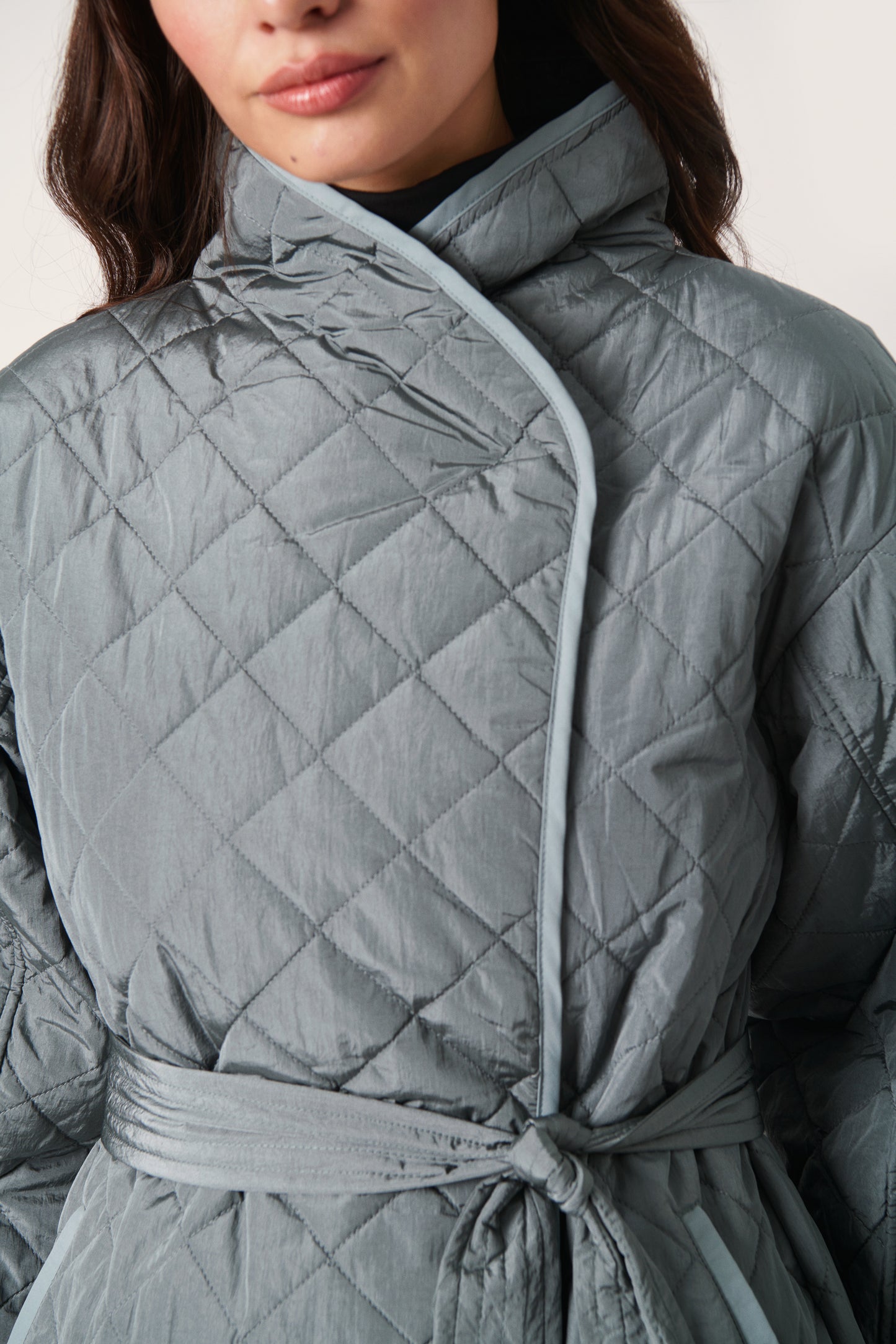 Soaked in Luxury Umina Coat Outerwear Sedona Sage