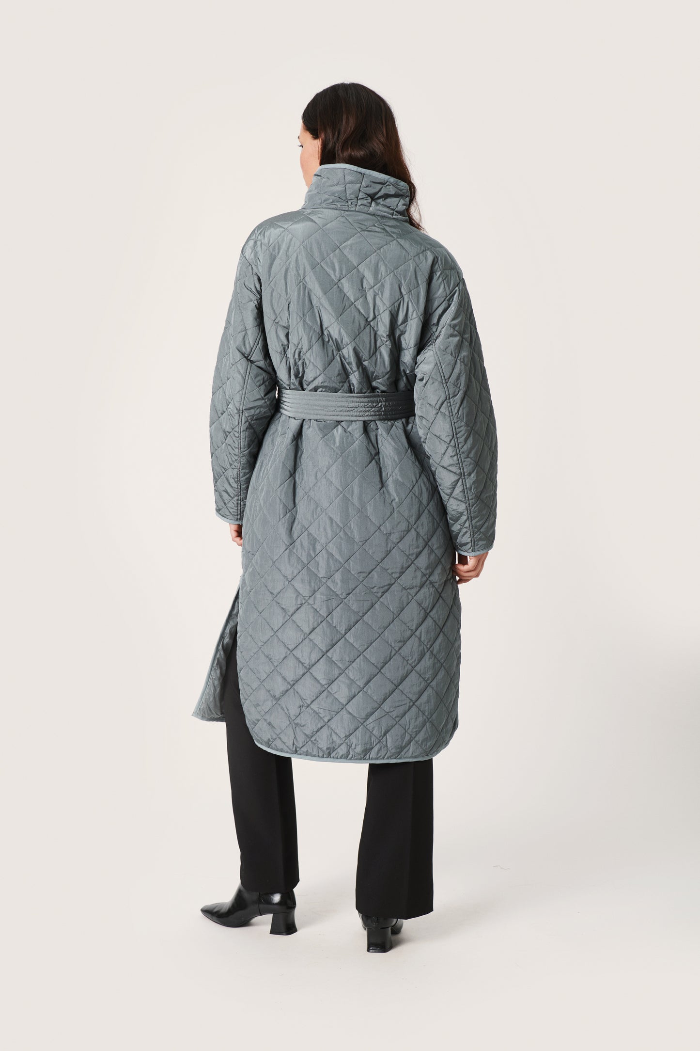 Soaked in Luxury Umina Coat Outerwear Sedona Sage