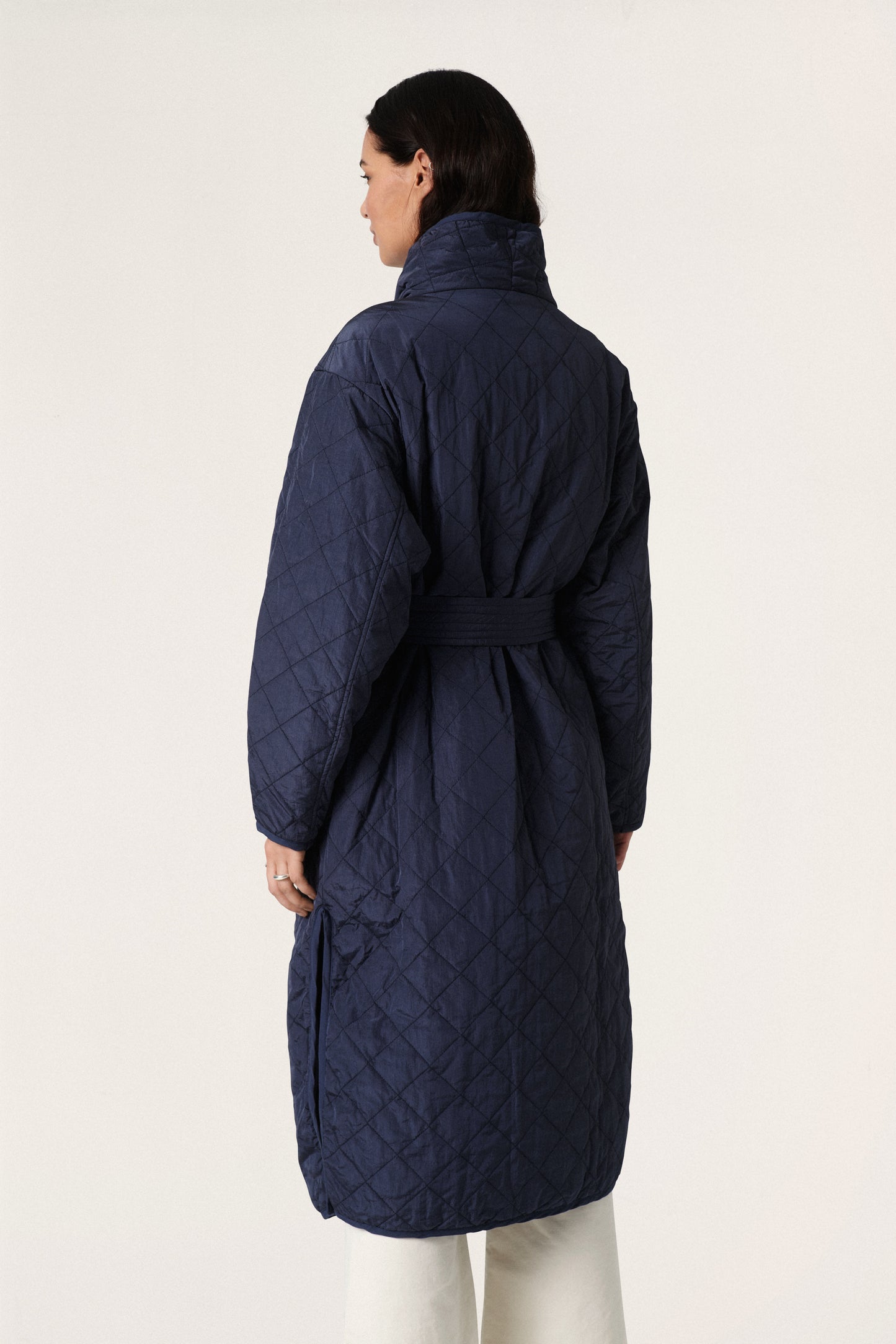 Soaked in Luxury Umina Coat Outerwear India Ink