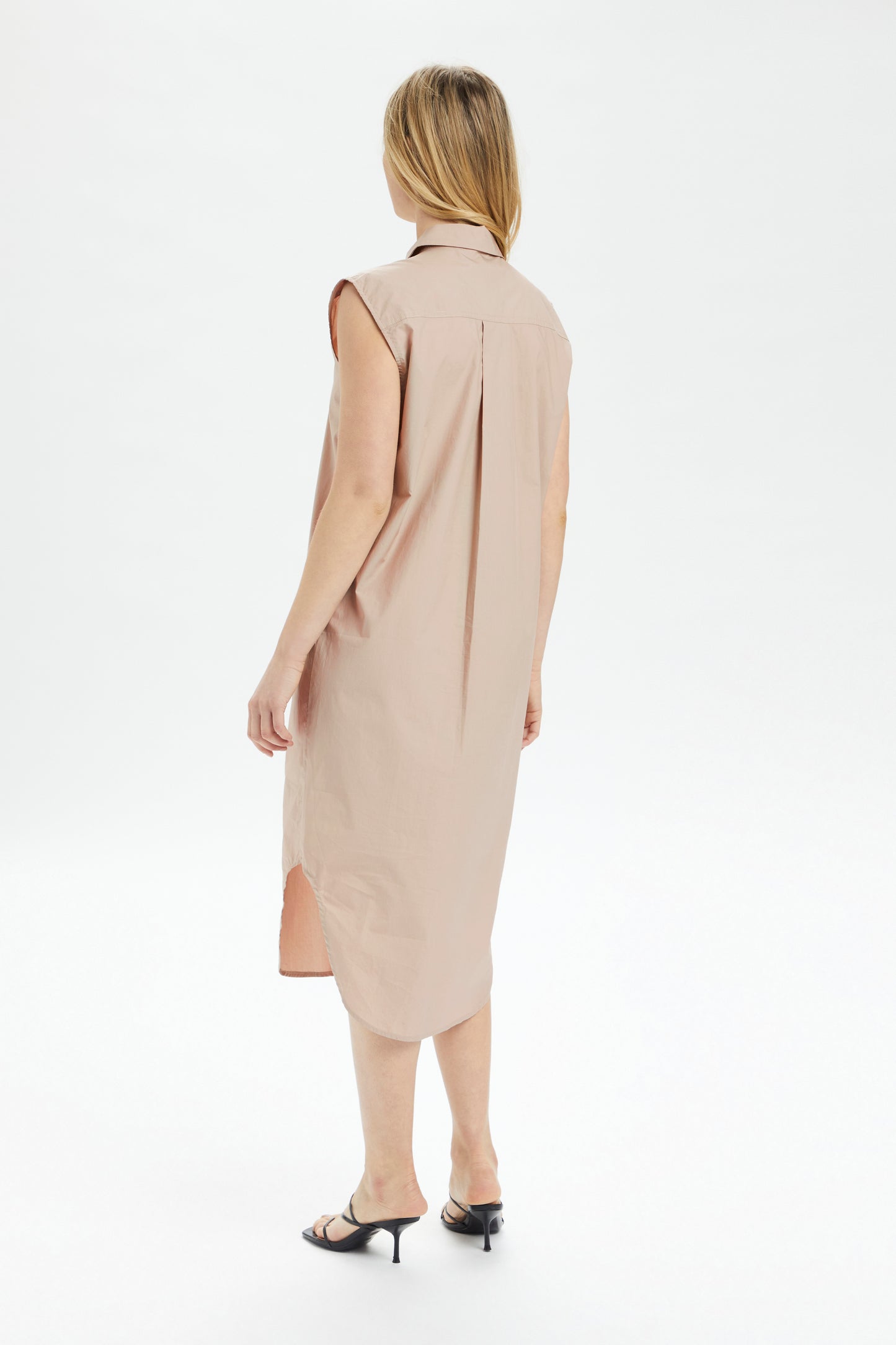 Soaked in Luxury Vesper Shirt Dress Dresses Cobblestone