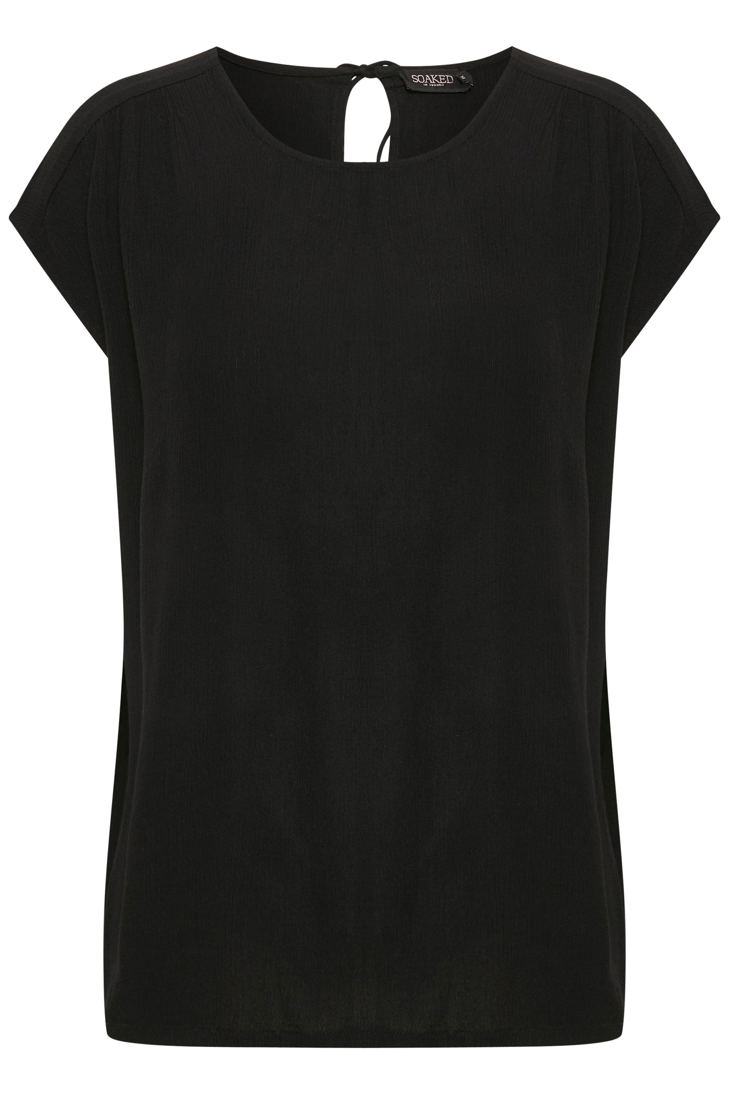 Soaked in Luxury ZAYA TOP Shirts Black