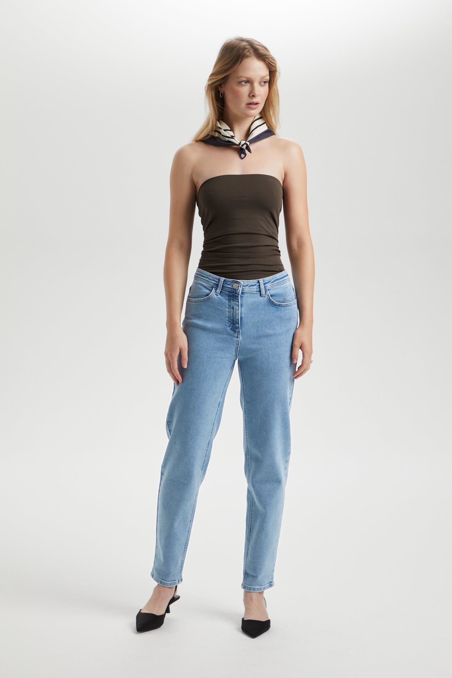 Tessie Denim Pants Light Blue Denim