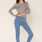 Nina Carter skinny jeans licht blauw - skinny jeans licht blauw | Fabrique François 