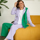 Noella Brooklyn Pants 22 Pants Lavender/green