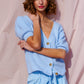 Noella Ira s/s Cardigan Cardigans Light Blue