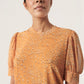 Soaked in Luxury Aldora Top SS T-shirts Golden Nugget Small Flower