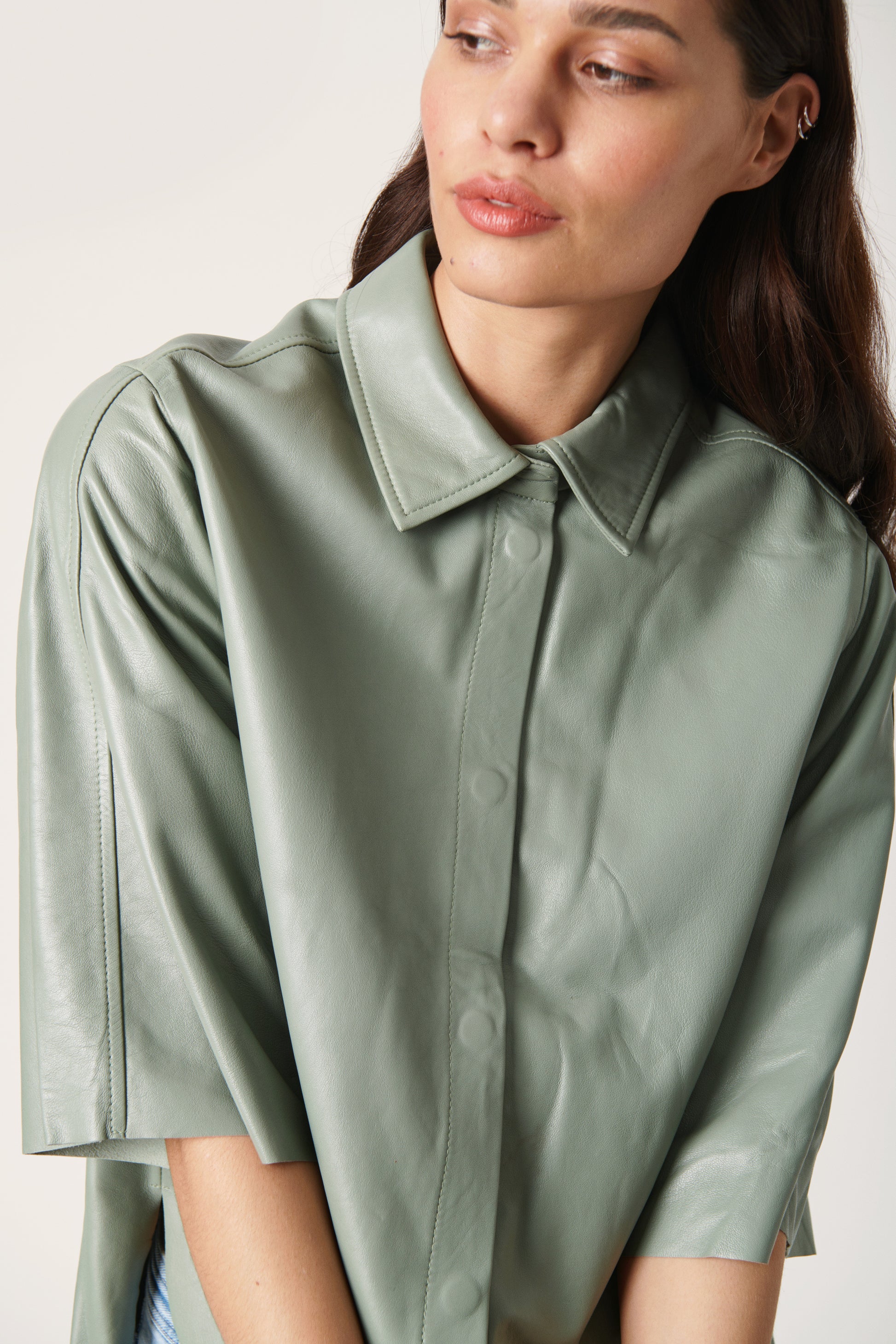 Soaked in Luxury Anissa Shirt 1/2 Shirts/Blouses Sea Spray