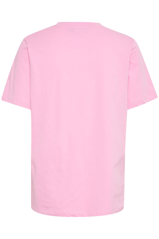 Soaked in Luxury Caden tee SS T-shirts Mauve Mist