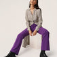 Soaked in Luxury Corinne Pants Trousers Amaranth Purple