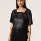 Soaked in Luxury Dalila Blouse LS Shirts/Blouses Black