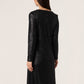 Soaked in Luxury Dalila Long Dress LS Dresses Black