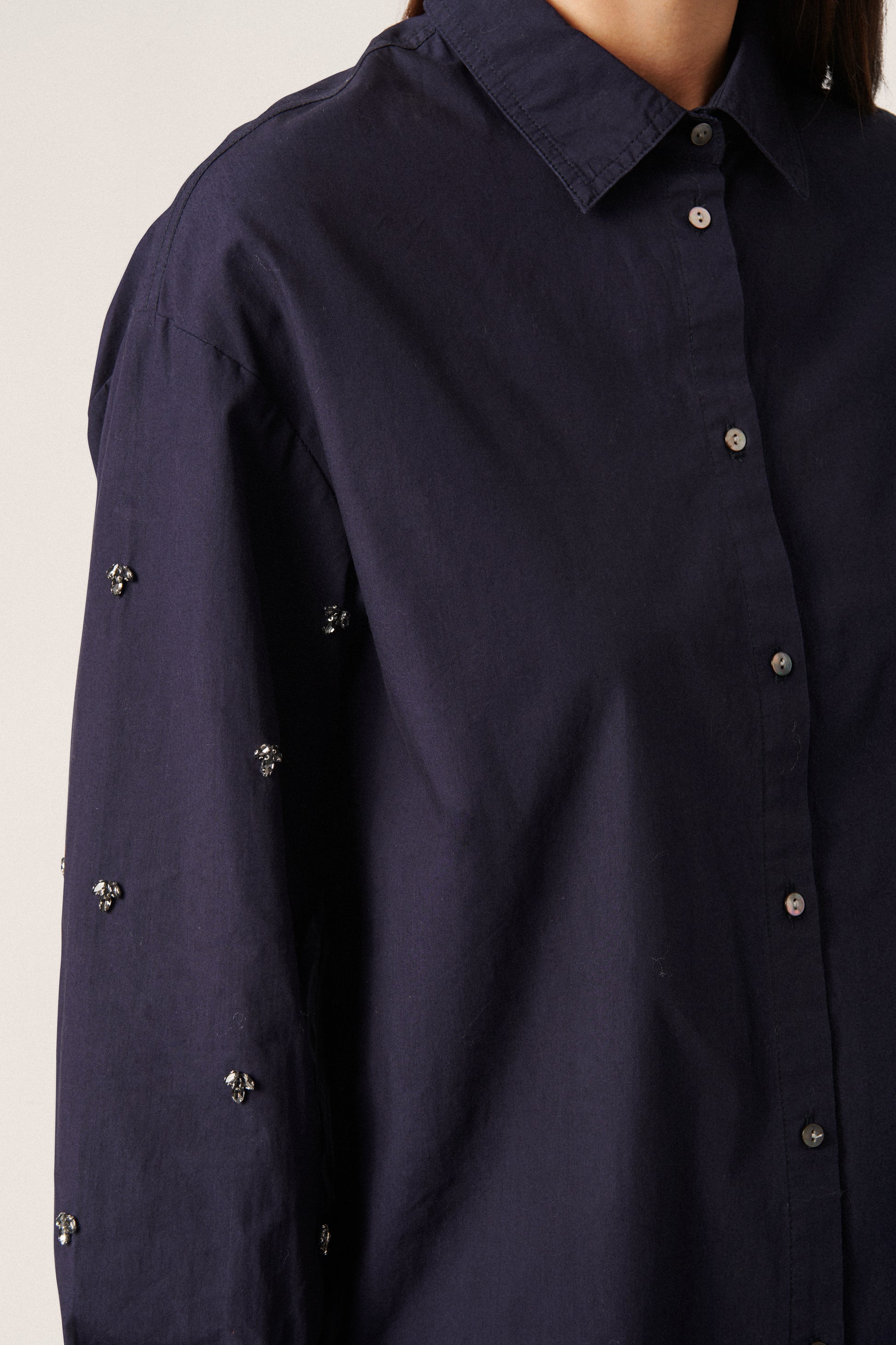 Soaked in Luxury Evelin Shirt Shirts/Blouses Night Sky