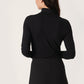 Soaked in Luxury Hanadi Rollneck LS T-shirts Black