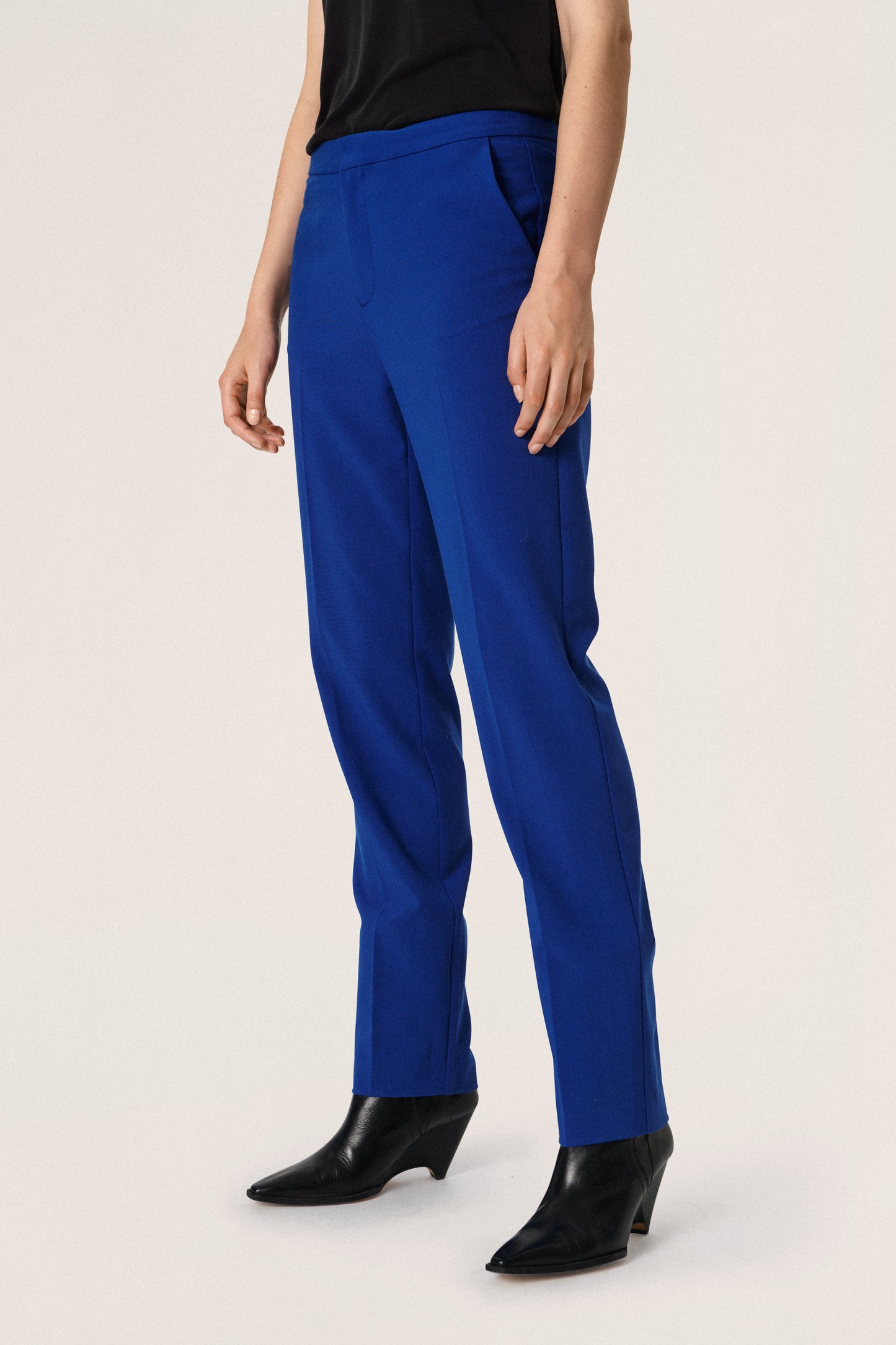 Soaked in Luxury Hunter Suiting Pants Trousers Sodalite Blue