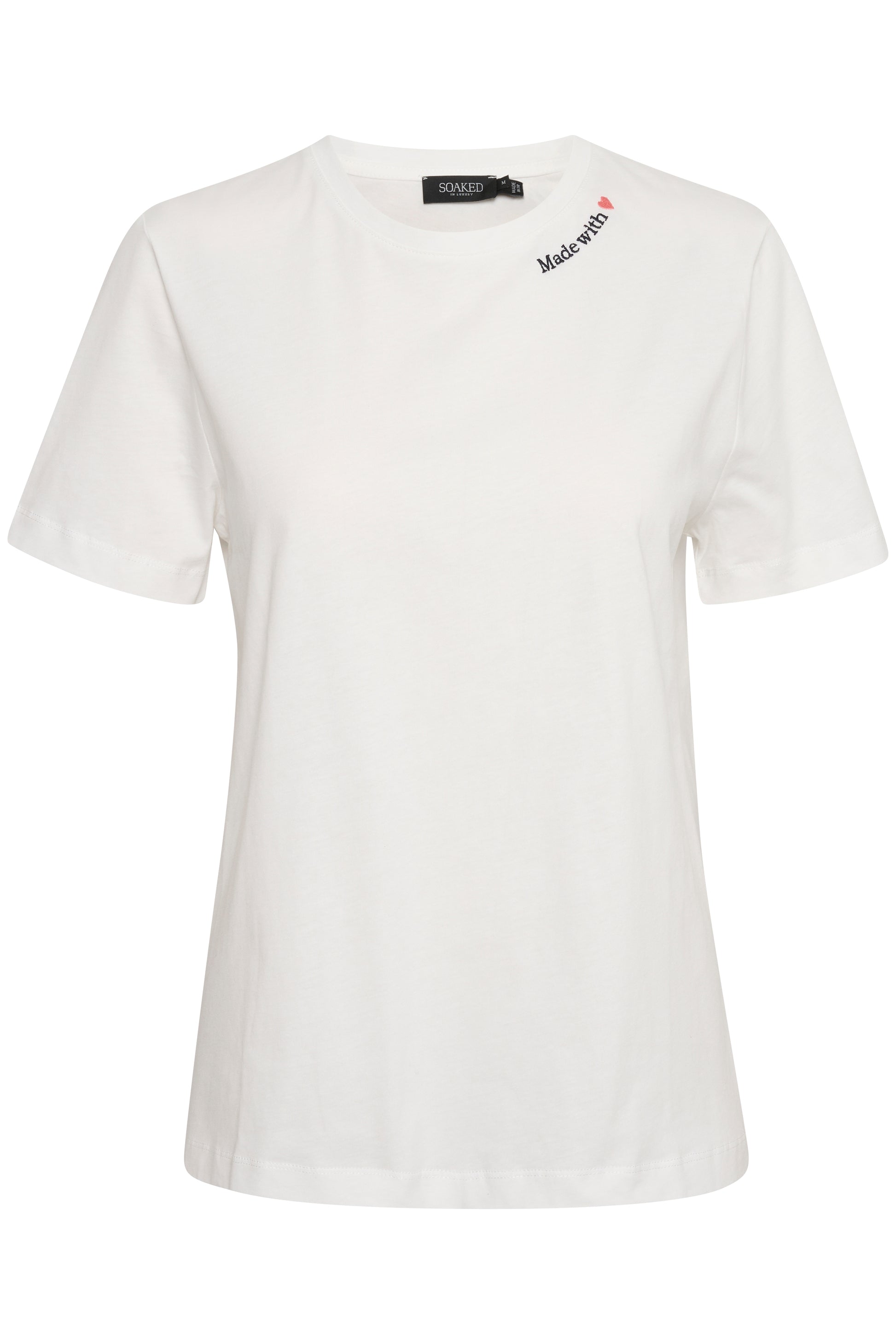 Soaked in Luxury Kellyn Tee SS T-shirts Broken White