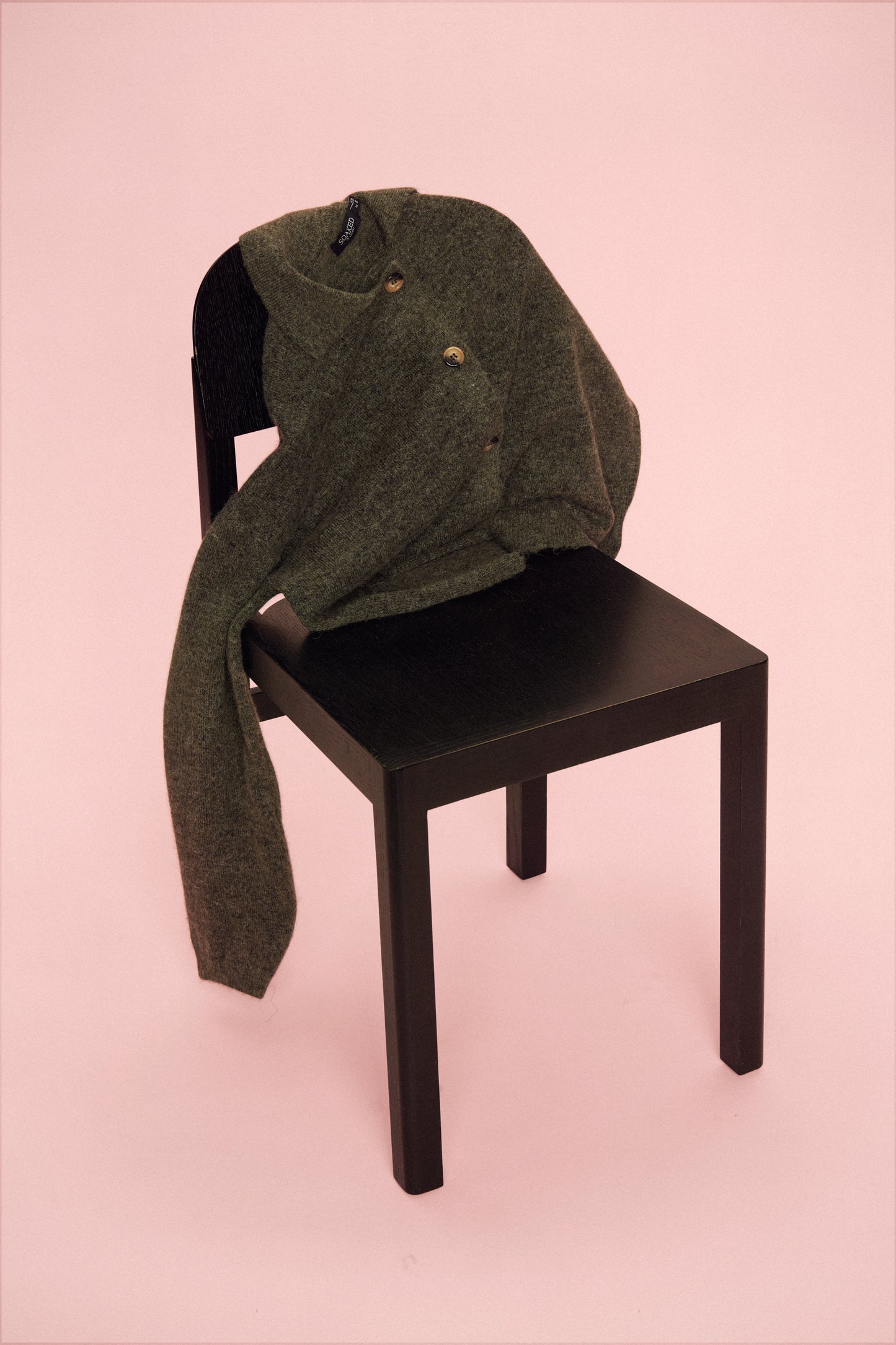 Soaked in Luxury Miya Cardigan Knit Tea Leaf Melange