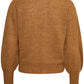 Soaked in Luxury Padma Tuesday Cardigan LS Knit Golden Brown