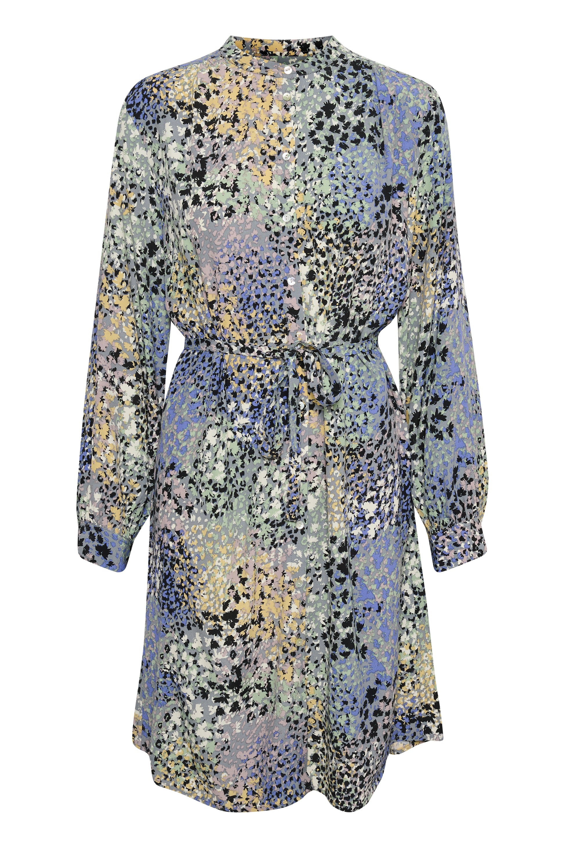 Soaked in Luxury Sylvia Shirt Dress Dresses Sedona Sage Ditsy Print