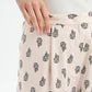 Soaked in Luxury Thora Pants Trousers Oatmeal Block Print