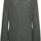 Soaked in Luxury Tuesday V-Neck Jumper LS Knit Sedona Sage