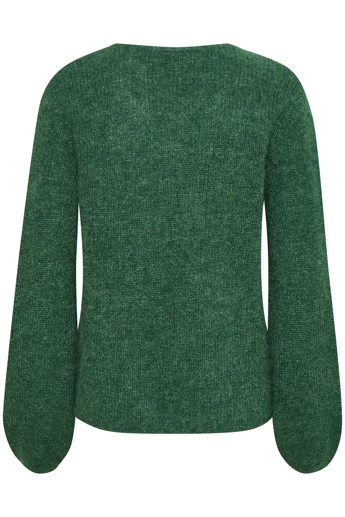 Soaked in Luxury Tuesday V-Neck Jumper LS Knit Foliage Green