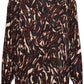 Soaked in Luxury Zaya Blouse LS Shirts/Blouses Dark Tricolore Print